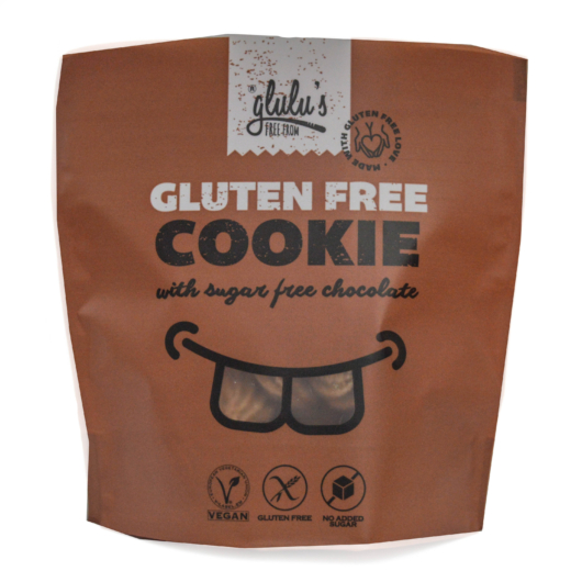 Glulu's Free From Csokis süti 100g - gluténmentes, vegán, cukormentes