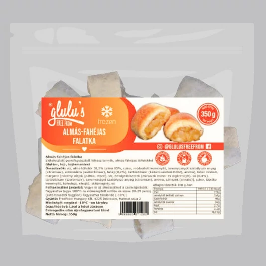 Glulu's Free From Almás-fahéjas falatka 350g - gluténmentes